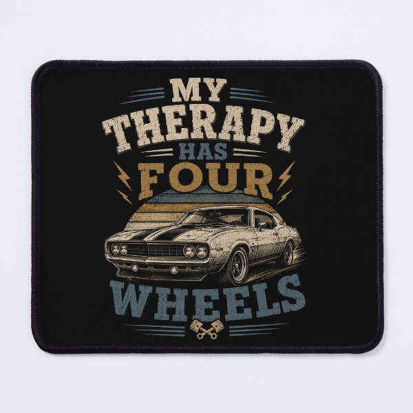 Item preview, My Therapy Has Four Wheels designed and sold by RetroPlus.