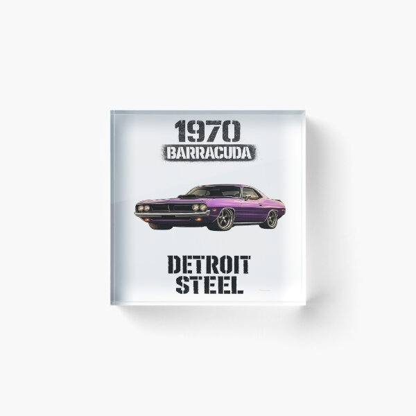 Item preview, 1970 Barracuda Classic Muscle Car Art designed and sold by Traceursniper.