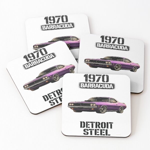 Item preview, 1970 Barracuda Classic Muscle Car Art designed and sold by Traceursniper.