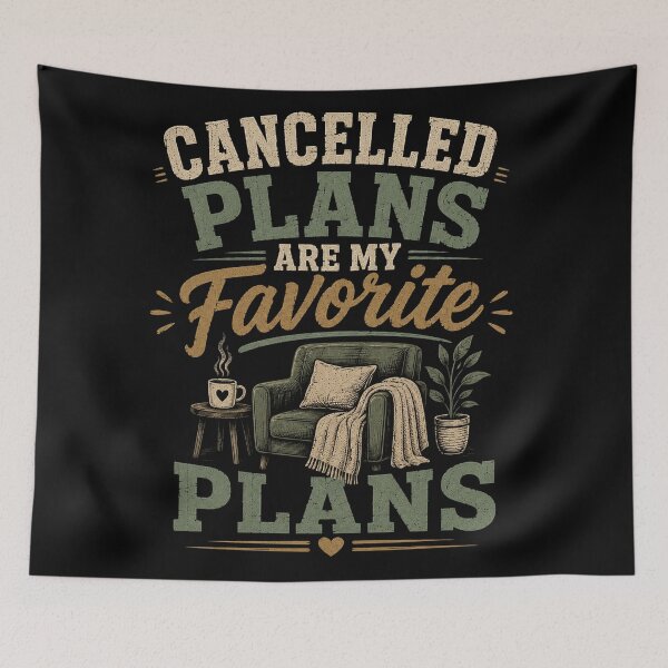 Item preview, Cancelled Plans Are My Favorite Plans designed and sold by RetroPlus.