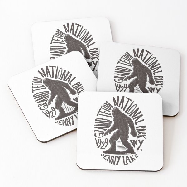 Item preview, Grand Teton National Park Bigfoot Design designed and sold by John Morris Illustration.