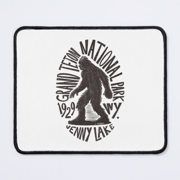 Item preview, Grand Teton National Park Bigfoot Design designed and sold by John Morris Illustration.
