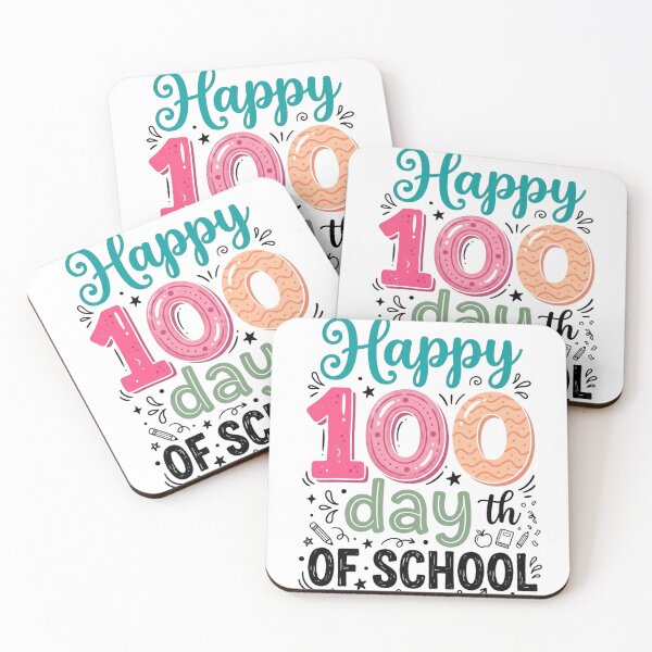 Item preview, Happy 100th Day Of School Cute Donut Numbers Teacher Student designed and sold by raedattia.