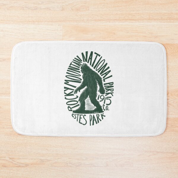 Item preview, Rocky Mountain National Park Bigfoot Design designed and sold by John Morris Illustration.
