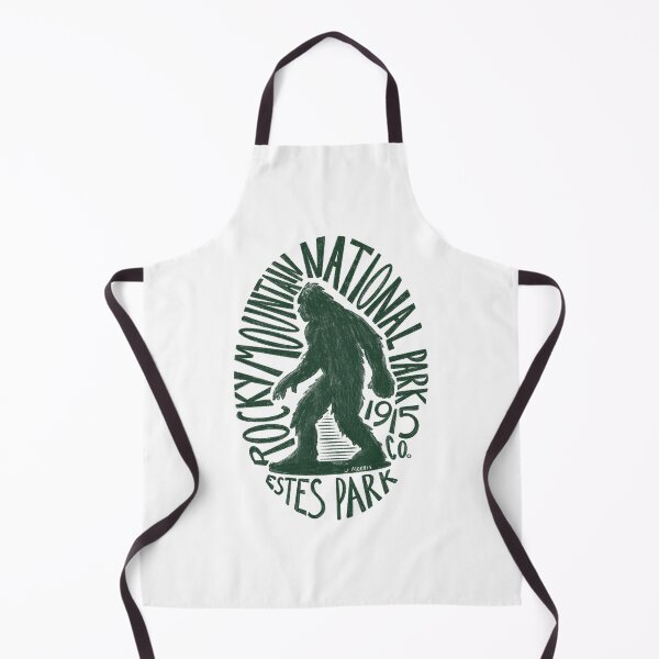 Item preview, Rocky Mountain National Park Bigfoot Design designed and sold by John Morris Illustration.