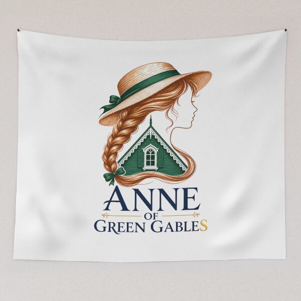 Item preview, Anne of Green Gables – Red Braid Homestead Portrait designed and sold by Fenay Designs.