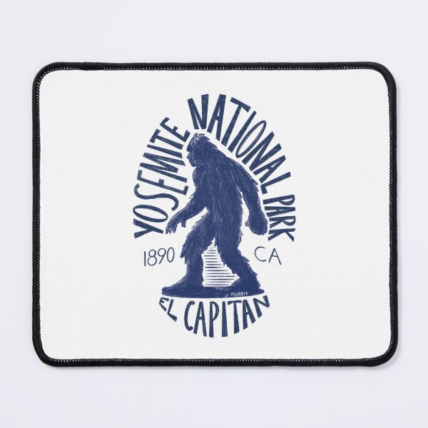 Item preview, Yosemite National Park Bigfoot Design designed and sold by John Morris Illustration.
