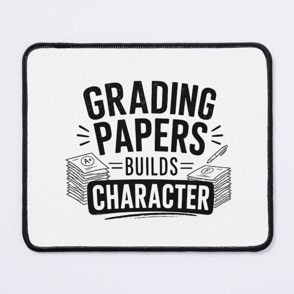 Item preview, Grading Papers Builds Character Funny Teacher T-Shirt | Teacher Appreciation Gift for Educators designed and sold by FestivityFinds.