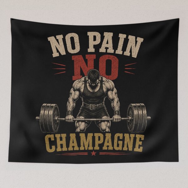 Item preview, No Pain No Champagne designed and sold by RetroPlus.