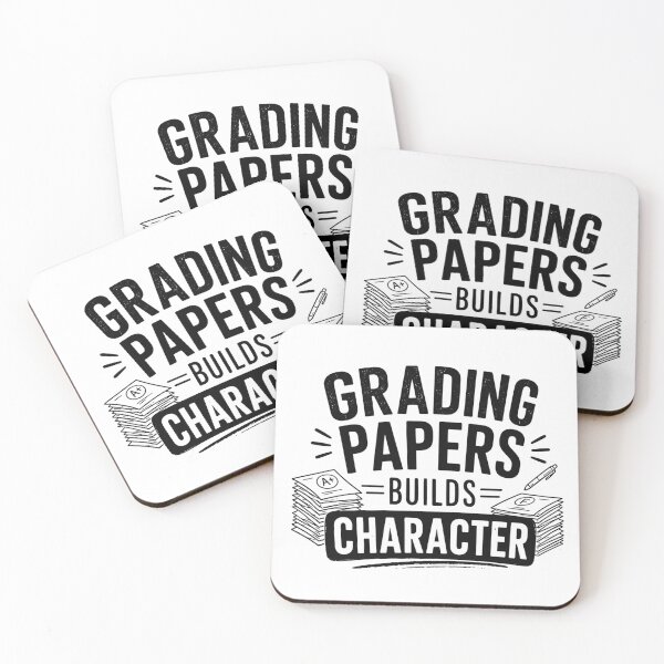 Item preview, Grading Papers Builds Character Funny Teacher T-Shirt | Teacher Appreciation Gift for Educators designed and sold by FestivityFinds.