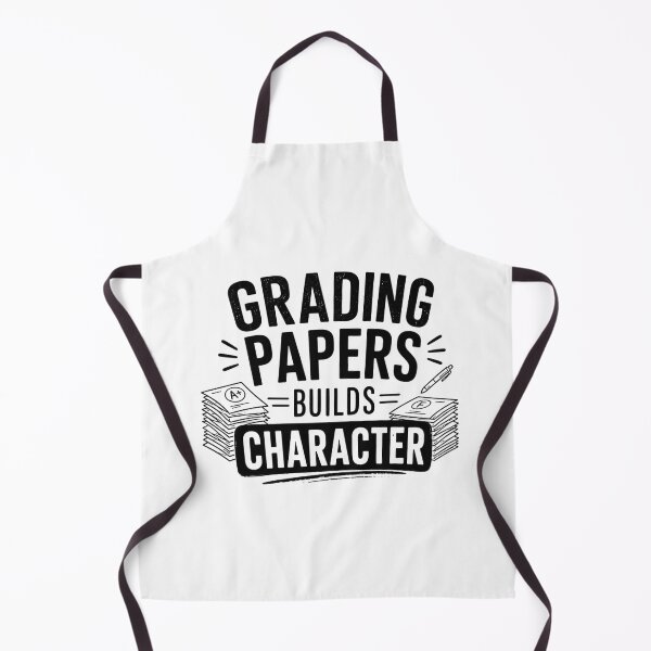 Item preview, Grading Papers Builds Character Funny Teacher T-Shirt | Teacher Appreciation Gift for Educators designed and sold by FestivityFinds.