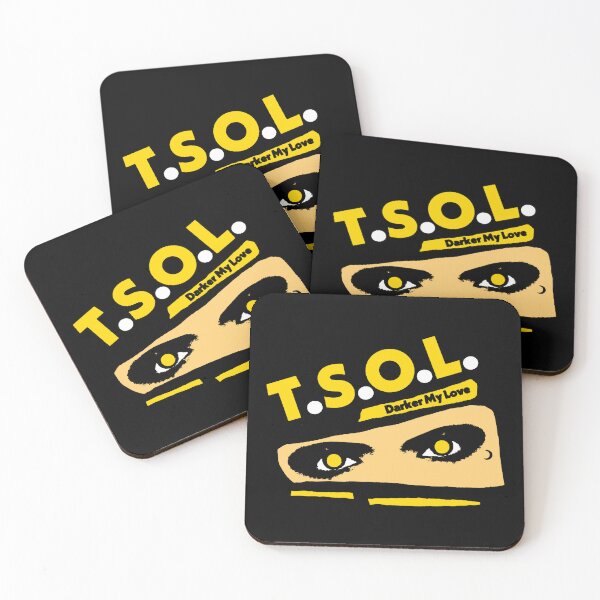 Item preview, Eye Silhouette With Yellow Typography designed and sold by ShadeFall.