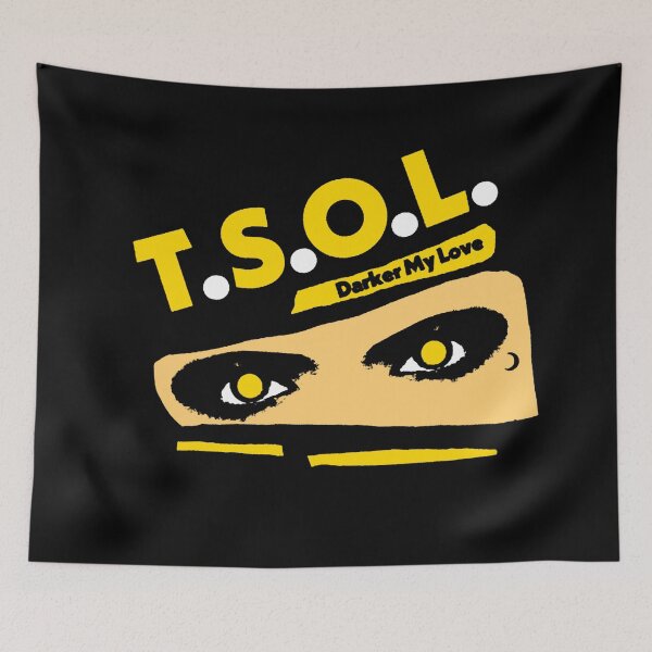 Item preview, Eye Silhouette With Yellow Typography designed and sold by ShadeFall.