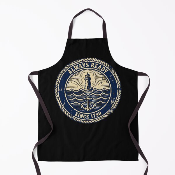 Item preview, Always Ready Since 1790 Vintage Maritime Design | Coast Guard Heritage Gift designed and sold by Coasties.
