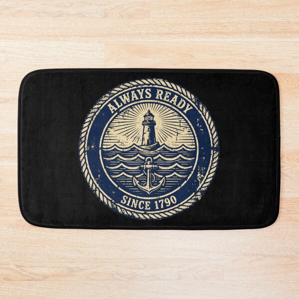 Item preview, Always Ready Since 1790 Vintage Maritime Design | Coast Guard Heritage Gift designed and sold by Coasties.