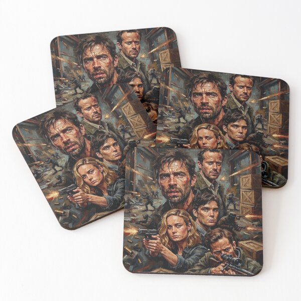 Item preview, Free Fire Shootout Fine Art Tribute designed and sold by Art's Diner.