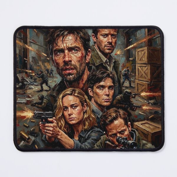 Item preview, Free Fire Shootout Fine Art Tribute designed and sold by Art's Diner.