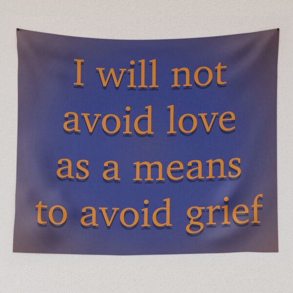Item preview, I will not avoid love as a means to avoid grief designed and sold by C--V--C.
