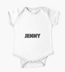Font Name Jenny One Piece - Short Sleeve