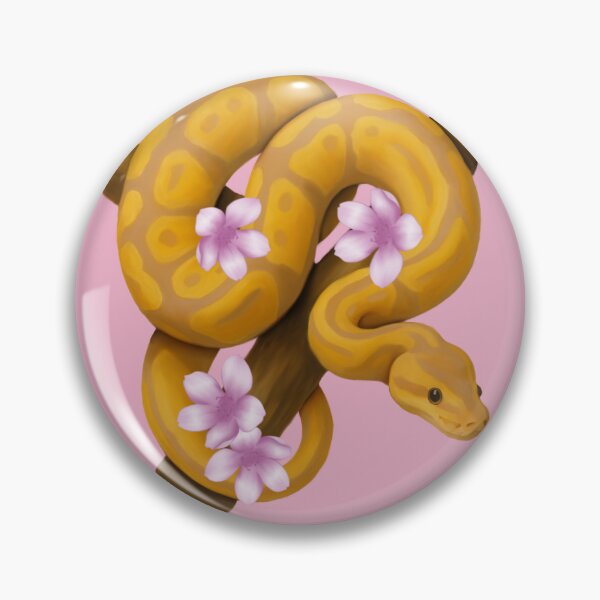 Aperçu de l'œuvre Python royal banane créée et vendue par NoNamesArtwork.
