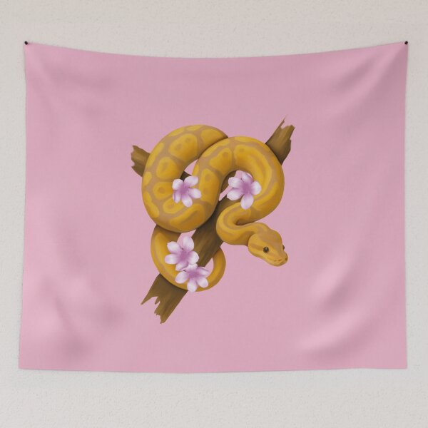 Item preview, Banana ball python designed and sold by NoNamesArtwork.