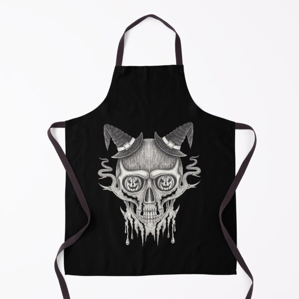 Item preview, Witch skull halloween surreal art. designed and sold by Jiwsurreal.