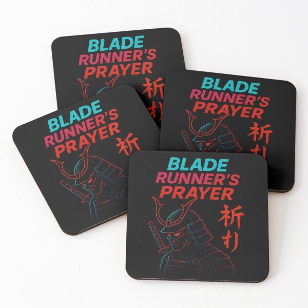 Item preview, Blade Runner's Prayer Samurai | Japanese Warrior Retro Graphic | Cyberpunk Aesthetic designed and sold by ArcadiaSilence.