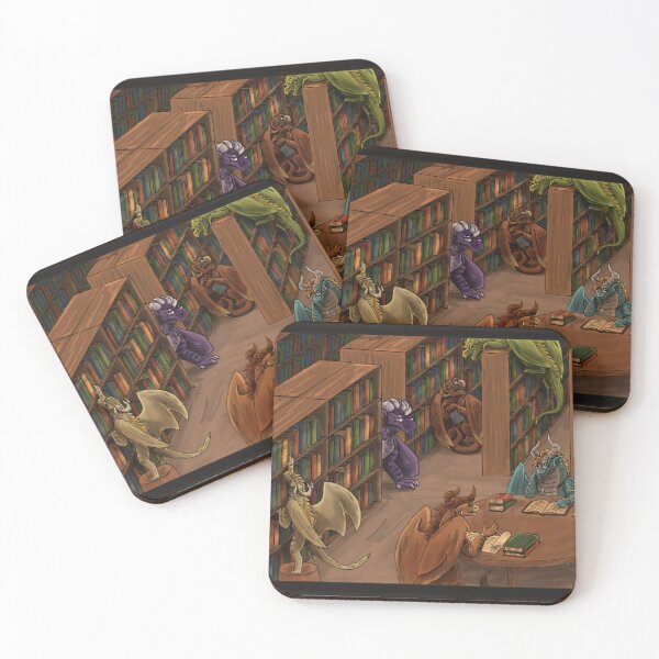 Item preview, Dragons in the library designed and sold by Skyraider20.