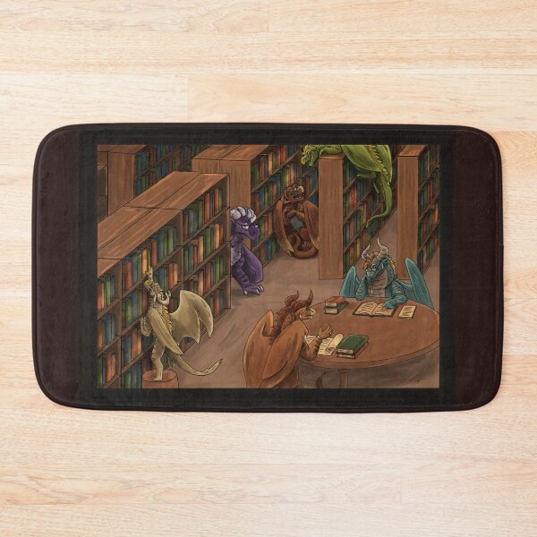 Item preview, Dragons in the library designed and sold by Skyraider20.