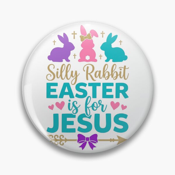 Item preview, Silly Rabbit Easter Is For Jesus Christian Religious Holiday designed and sold by raedattia.