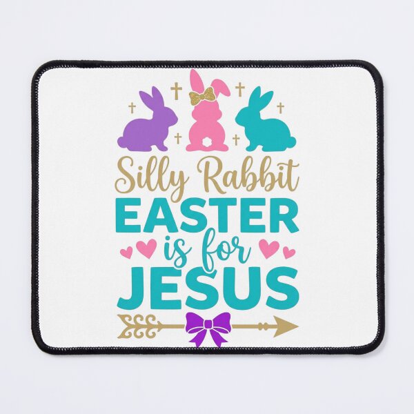 Item preview, Silly Rabbit Easter Is For Jesus Christian Religious Holiday designed and sold by raedattia.