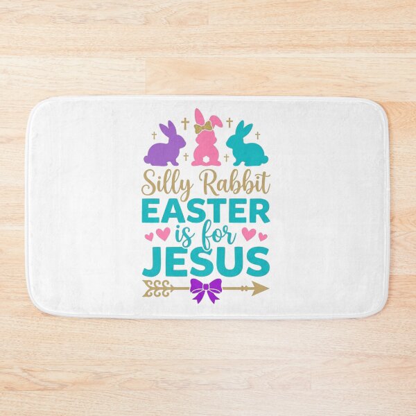 Item preview, Silly Rabbit Easter Is For Jesus Christian Religious Holiday designed and sold by raedattia.