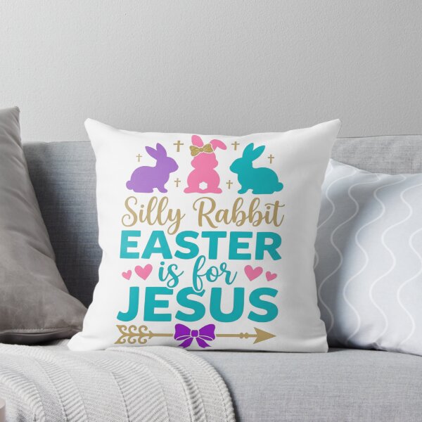 Item preview, Silly Rabbit Easter Is For Jesus Christian Religious Holiday designed and sold by raedattia.