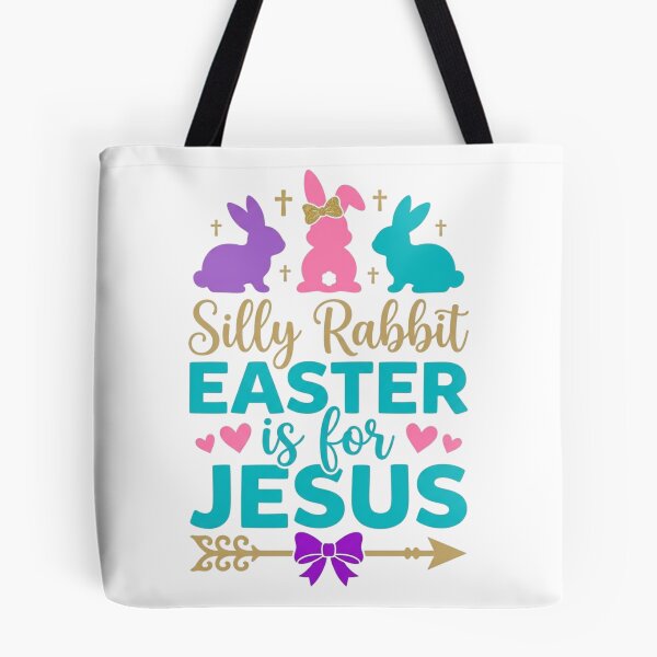 Item preview, Silly Rabbit Easter Is For Jesus Christian Religious Holiday designed and sold by raedattia.