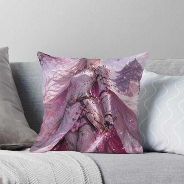 Item preview, Sakura Blossom Knight – Original Anime White Armor Fantasy Warrior designed and sold by Sticleg.