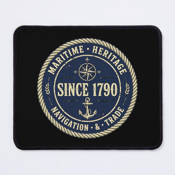 Item preview, Since 1790 Vintage Coast Guard Heritage Design | Maritime Service Badge designed and sold by Coasties.