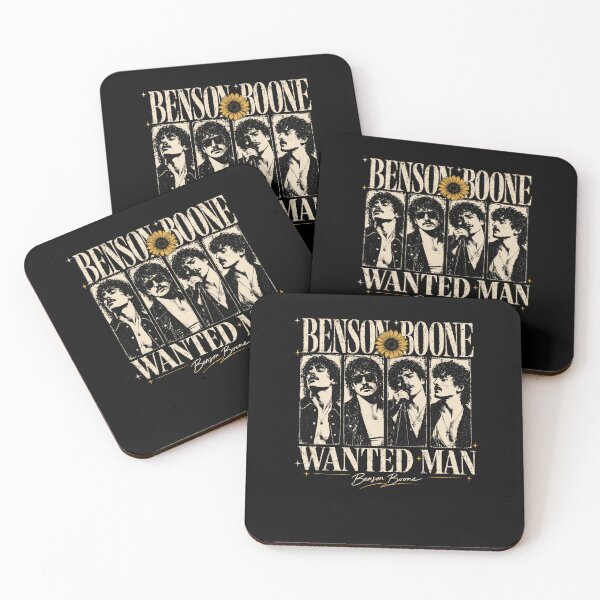 Item preview, Benson Vintage Boone Wanted Man Country Rock Music Fan designed and sold by DarylPope.