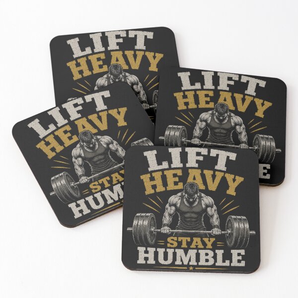 Item preview, Lift Heavy Stay Humble designed and sold by RetroPlus.