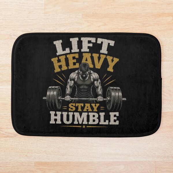 Item preview, Lift Heavy Stay Humble designed and sold by RetroPlus.