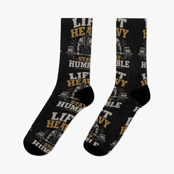 Item preview, Lift Heavy Stay Humble designed and sold by RetroPlus.
