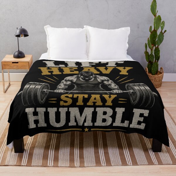 Item preview, Lift Heavy Stay Humble designed and sold by RetroPlus.
