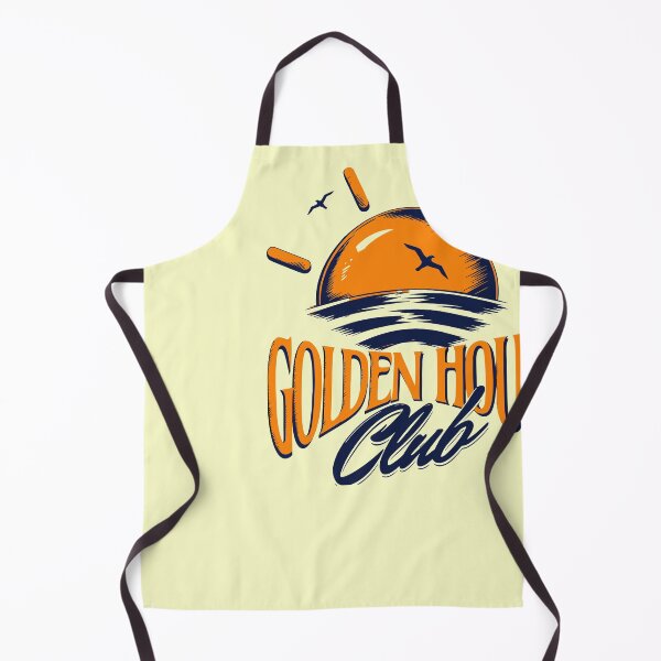 Item preview, Golden Hour Club Sunset Ocean Waves Retro Beach Vintage Travel Graphic designed and sold by illeN-Art-World.