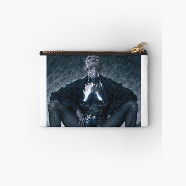 Item preview, Conceptual dark surreal illustration of woman and clock designed and sold by Creative88Art.