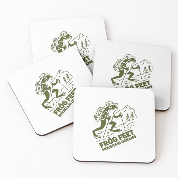 Item preview, Frog Feet Mountain Dreams Hiking designed and sold by Aganona.