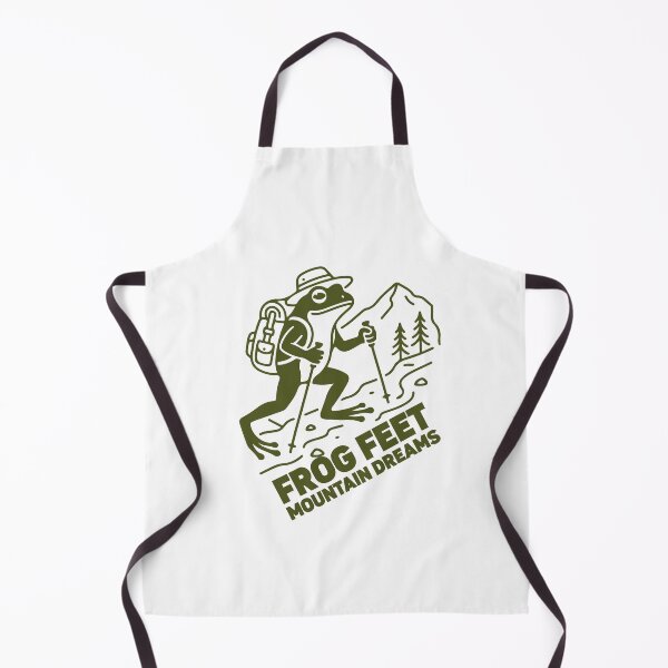 Item preview, Frog Feet Mountain Dreams Hiking designed and sold by Aganona.