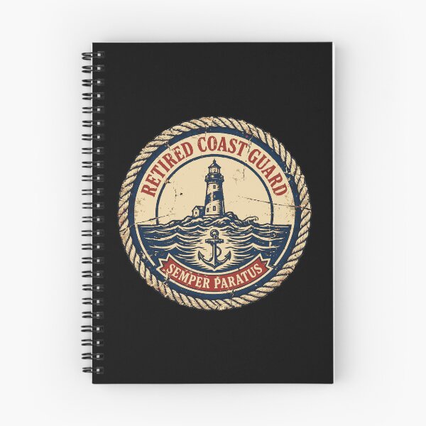 Item preview, Retired Coast Guard Vintage Nautical Gift | Semper Paratus Since 1790 designed and sold by Coasties.