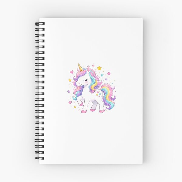 Item preview, Cute Rainbow Unicorn Kids T-Shirt | Magical Kawaii Unicorn Cartoon Gift designed and sold by mehanazwani.