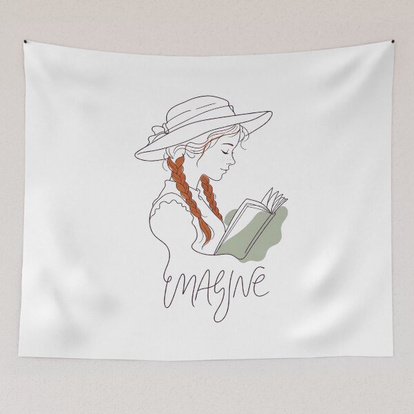Item preview, Anne of Green Gables – Imagine in Fine Line designed and sold by Fenay Designs.