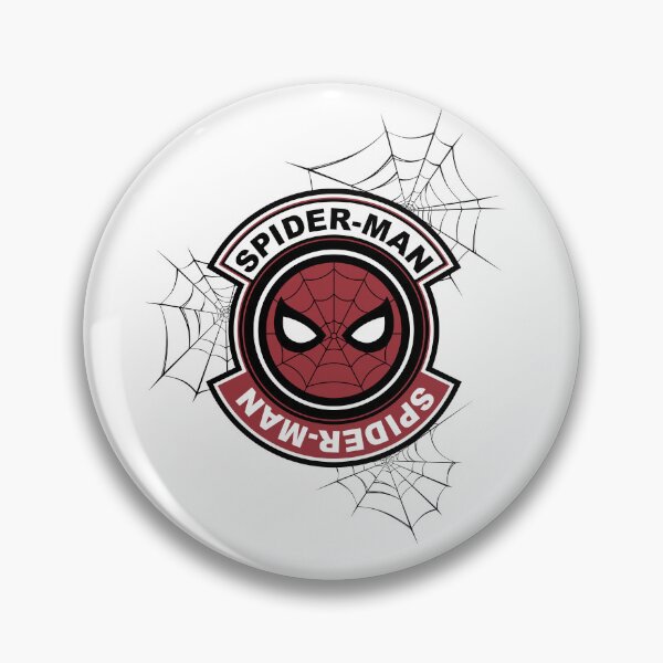 Item preview, Vintage Spiderman Round Crest Emblem Superhero Retro Logo designed and sold by Krasnovaovaova.