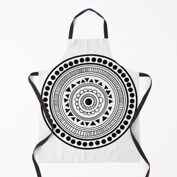 Item preview, Filipino tribal style black mandala designed and sold by QuirkyFreq.